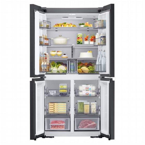 ���� ������ 636 ���� Bespoke ��� RF70DB9125BK ����� ����� 4 ����� SAMSUNG ������ ����