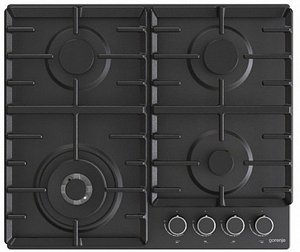 כיריים גז 4 להבות גורנייה Gorenje - צבע שחור מט דגם GW642AB כיריים גז 4 להבות גורנייה Gorenje - צבע שחור מט דגם GW642AB