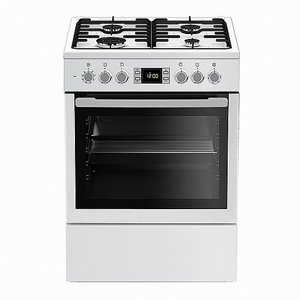 תנור משולב כיריים Blomberg HGN8333W בלומברג לבן תנור משולב כיריים Blomberg HGN8333W בלומברג לבן