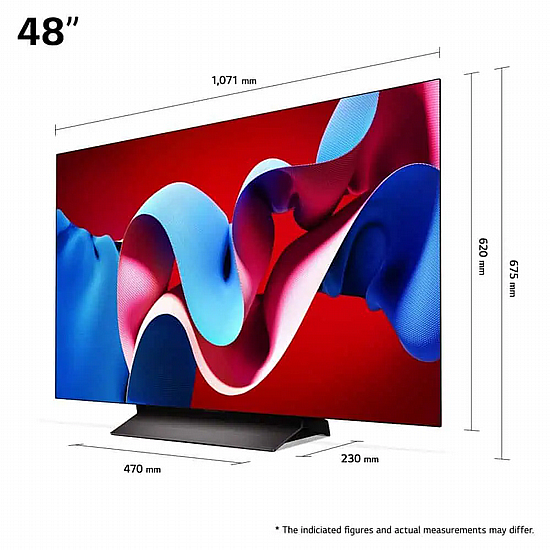 �������� 55 ���� LG OLED evo C4 ��� OLED55C46LA ���� 4K 120hz